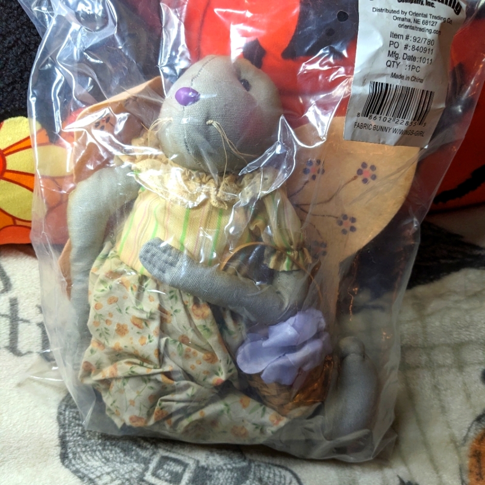 Brand New Vintage Style Spring Easter Bunny, Handmade Feel